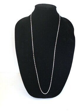 950 Italy Milor Box Chain 36” Necklace